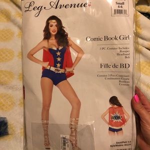 Super hero Halloween Costume.